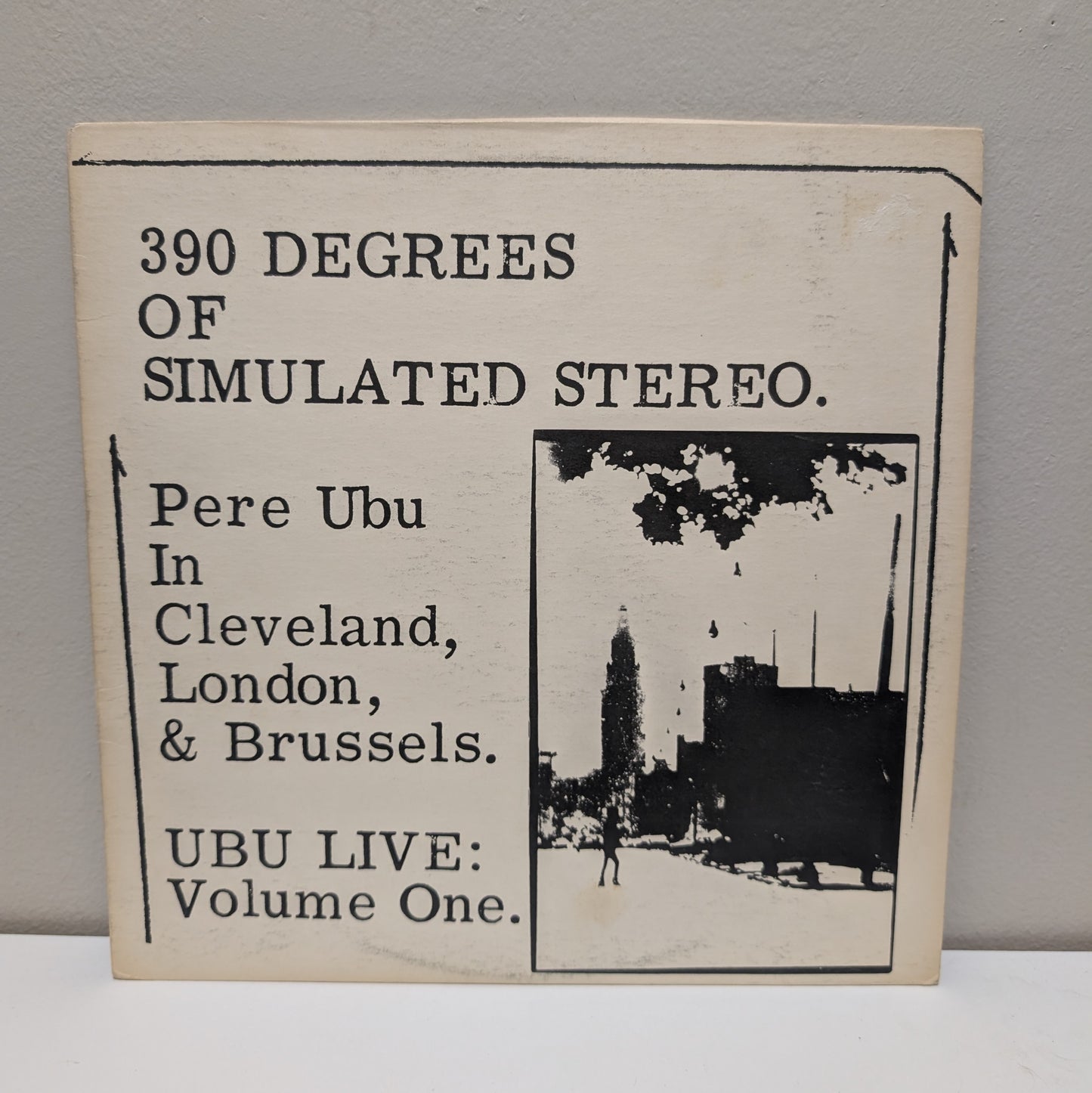 Pere Ubu 390 Degrees of Simulated Stereo LP