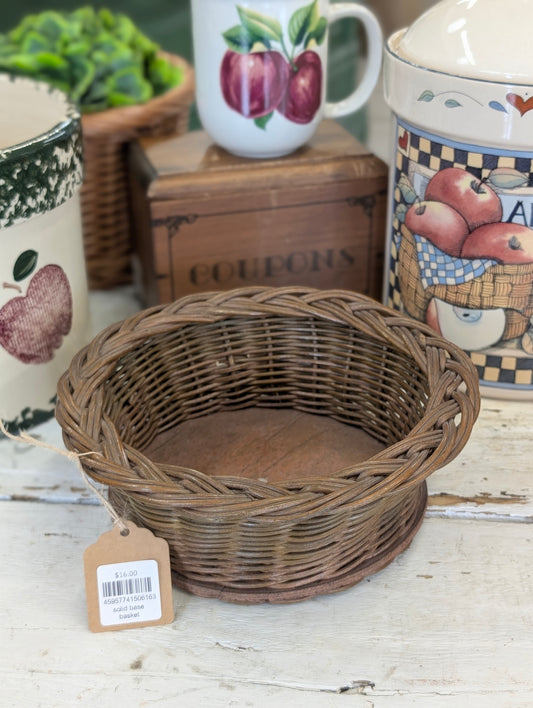 solid base basket