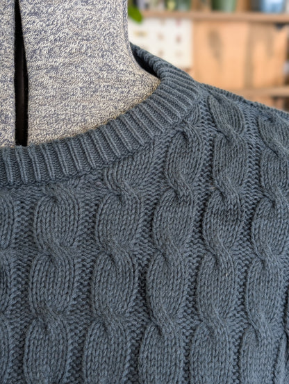 Cotton knit sweater