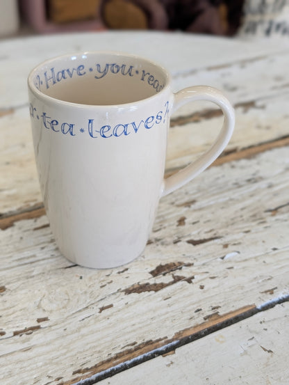 Tea leaves mug