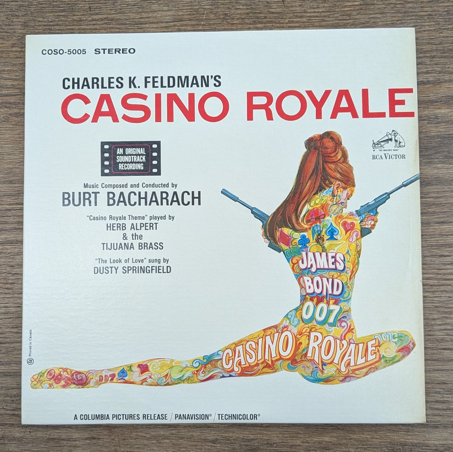 James Bond Casino Royale Soundtrack LP 1967