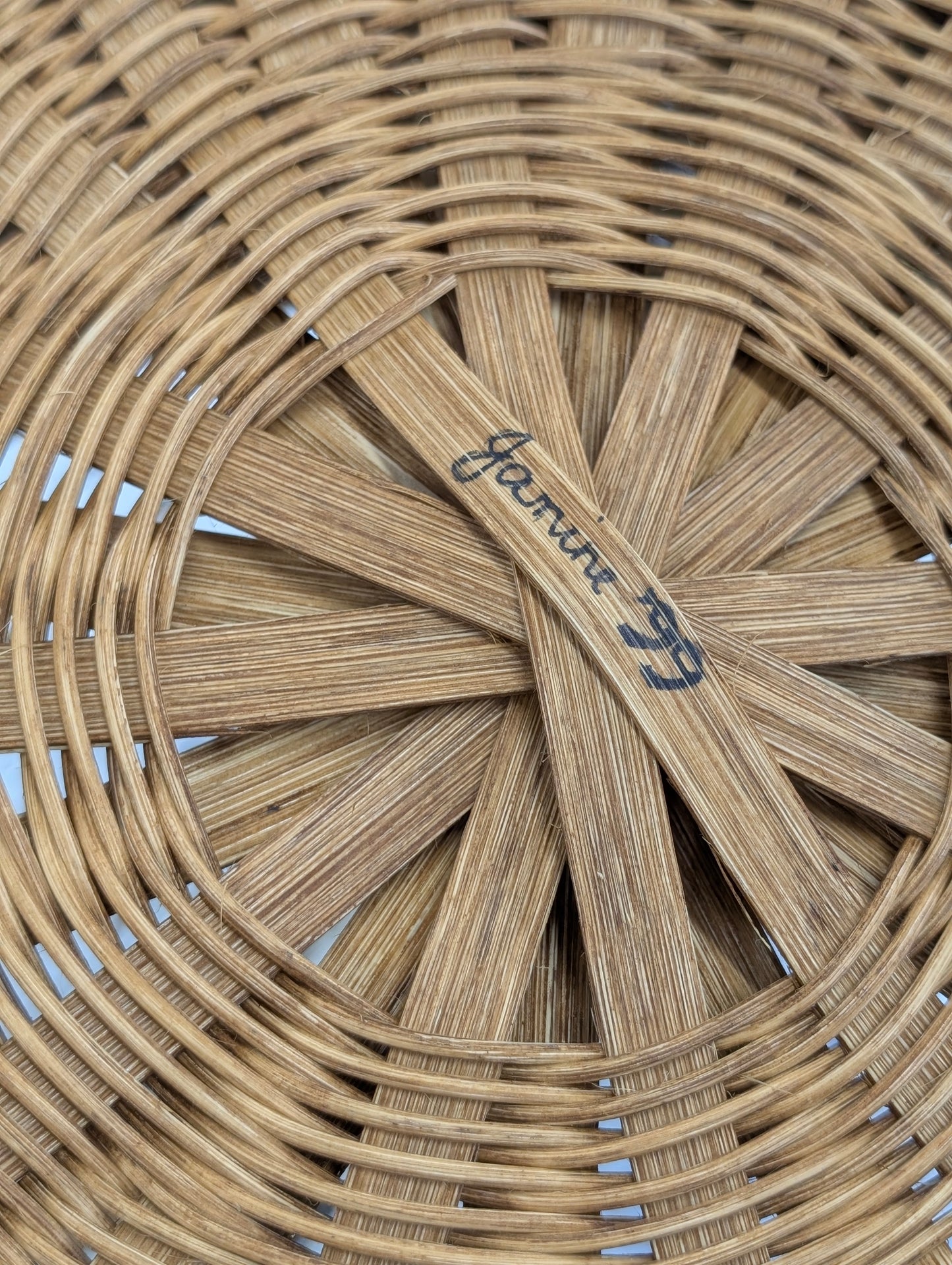 Handmade large basket