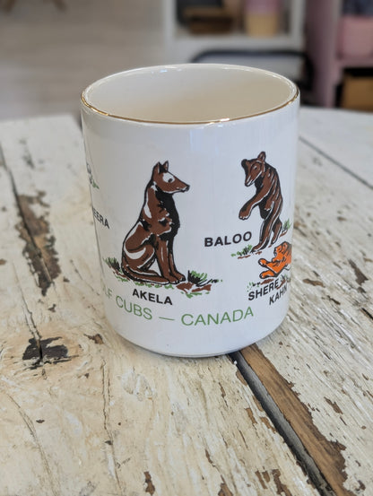 Wolf cup mug
