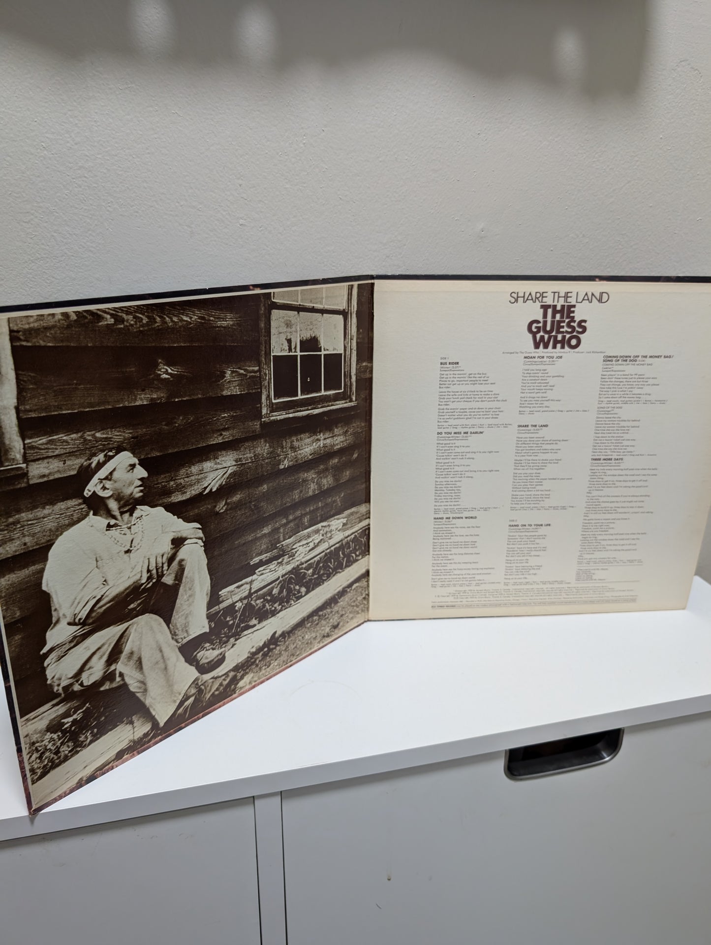 The Guess Who Share The Land LP