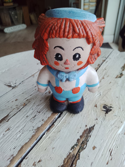 Ceramic Raggedy Andy