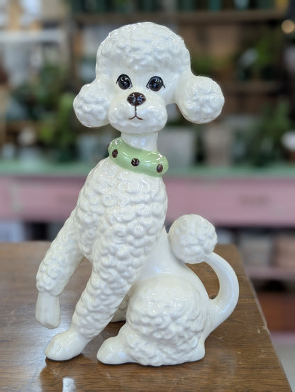 Set of ceramic poodles