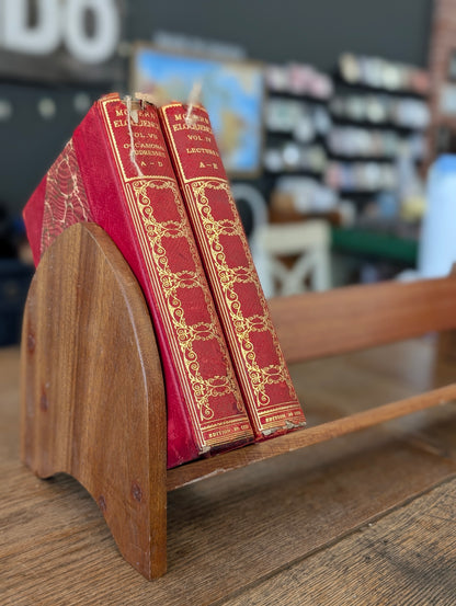 Wooden book rack 24"