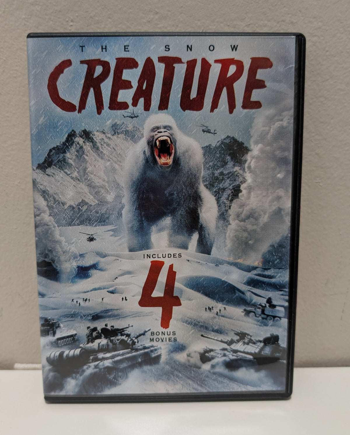 The Snow Creature DVD (with 4 bonus movies)