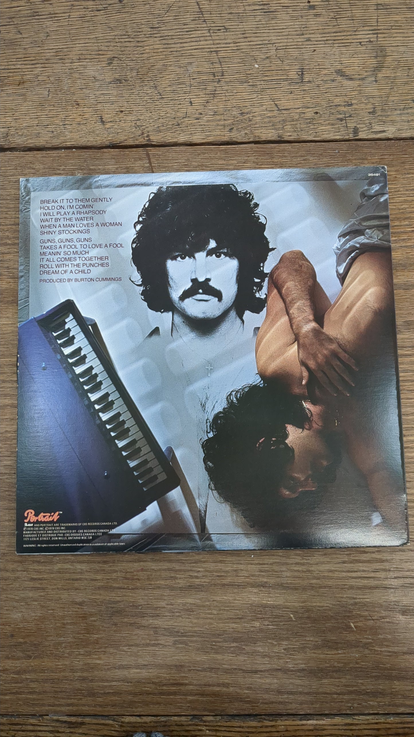 Burton Cummings Dream of a Child LP