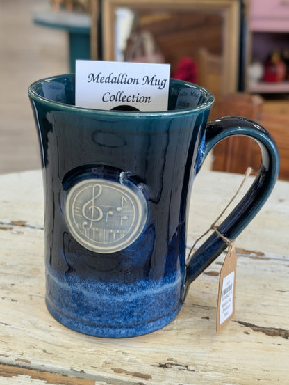 Medallion Mug - Blue Stone