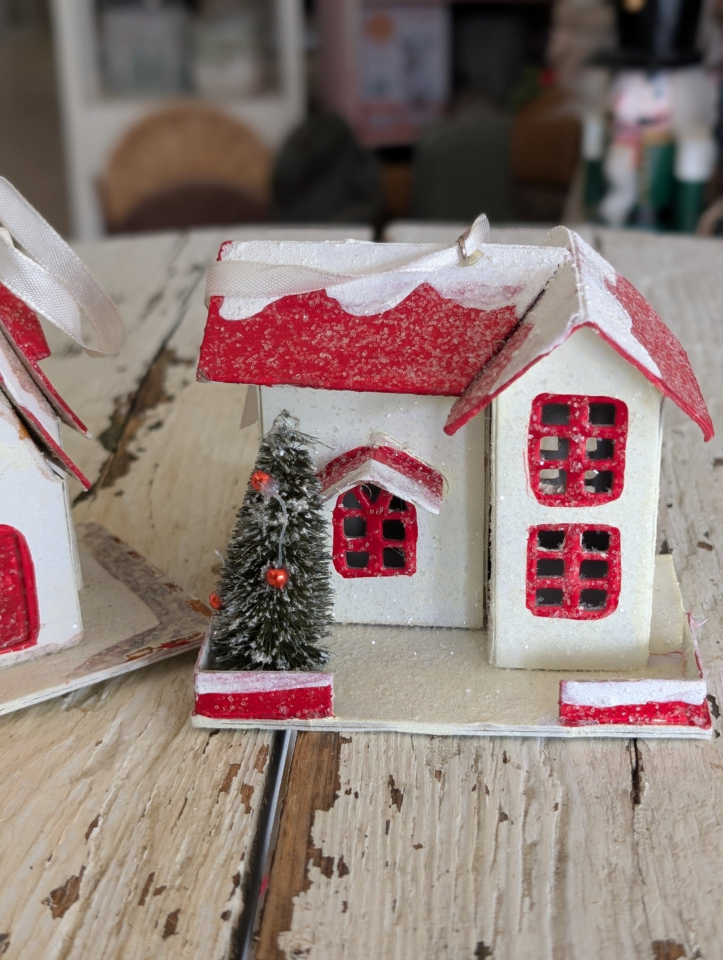 Vintage Christmas house