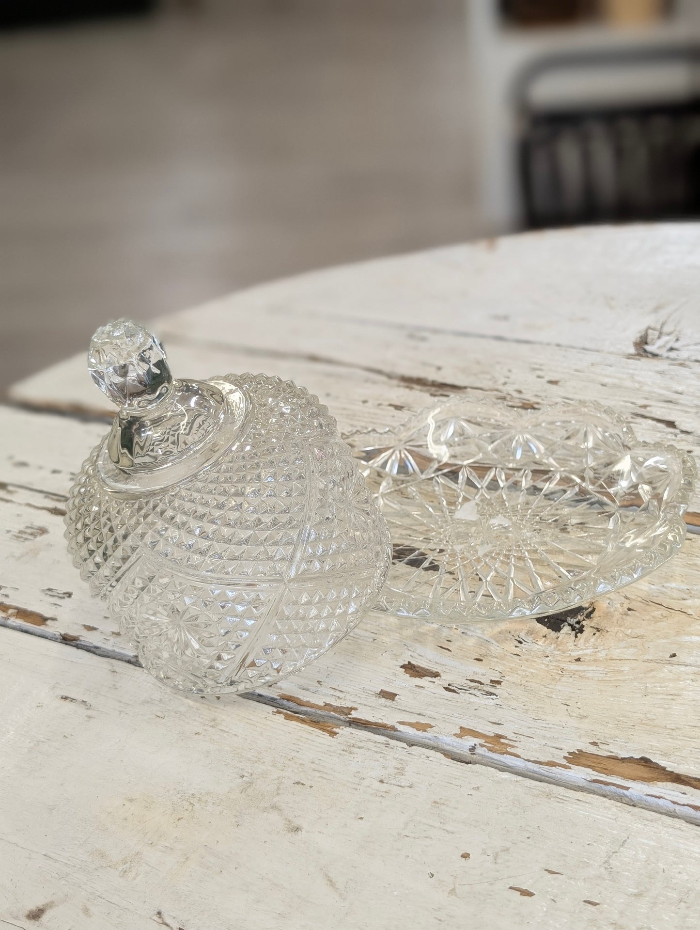 Glass Butter Dish