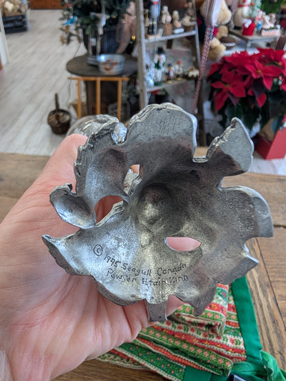 Seagull pewter rose set of flutes