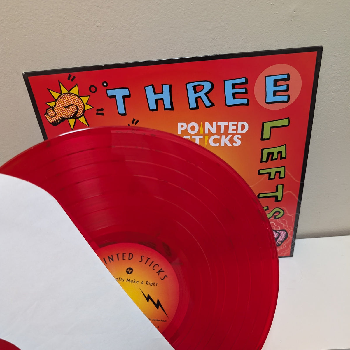 Pointed Sticks Three Lefts Make A Right LP