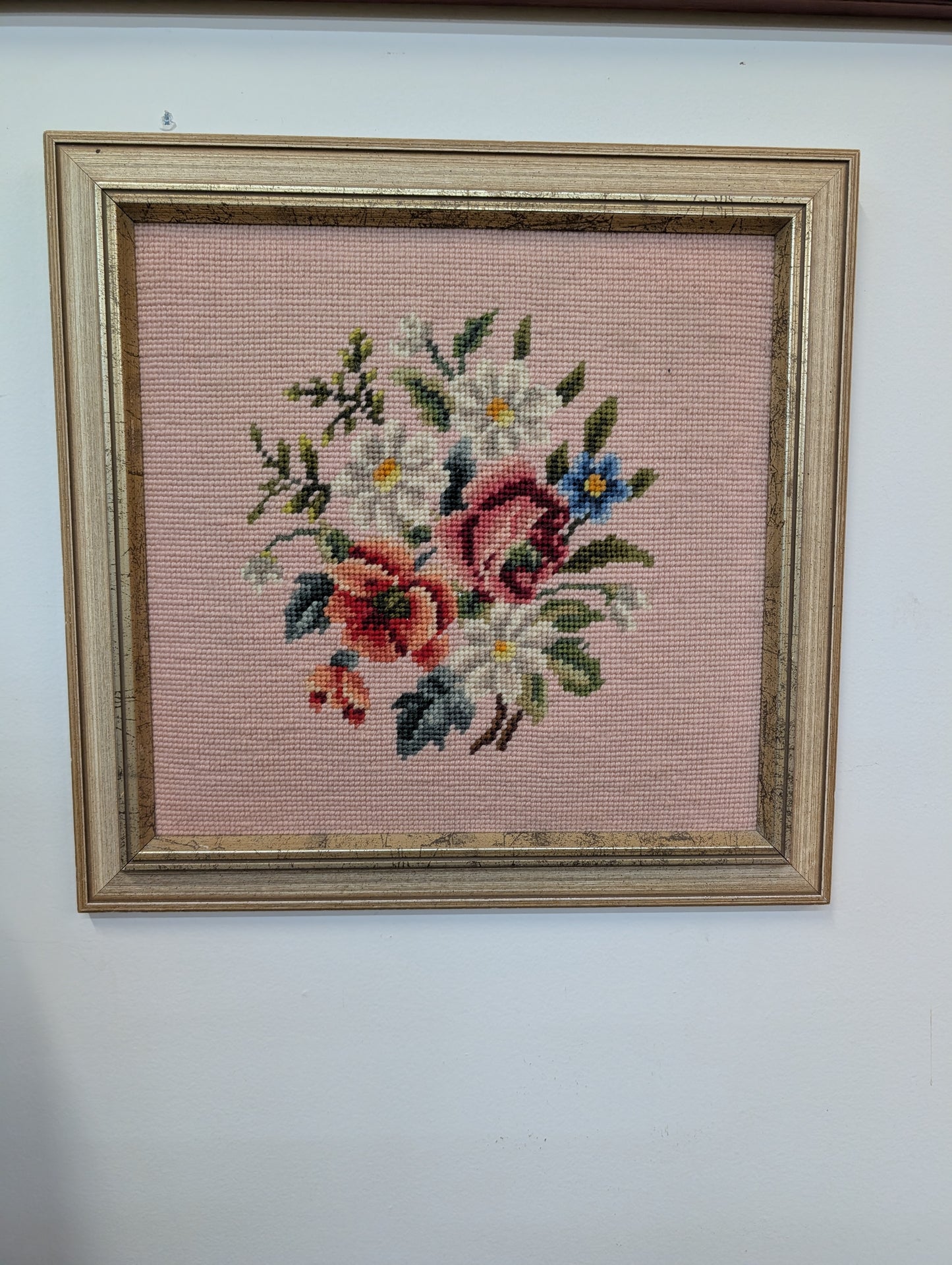 Flower embroidery