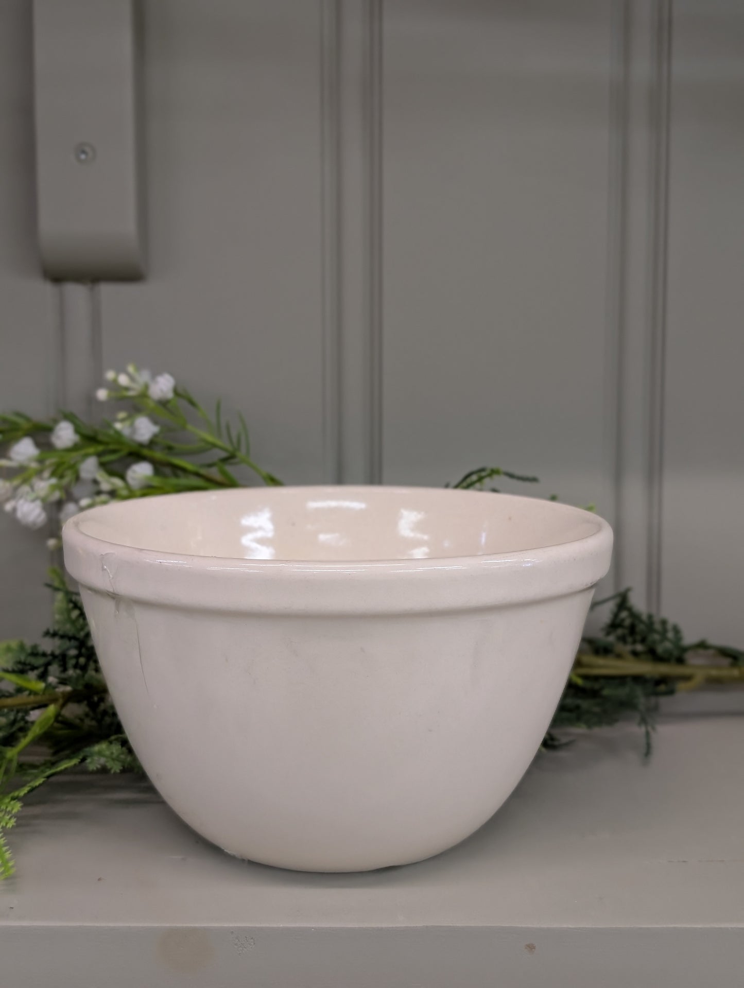 White small mixing bowl