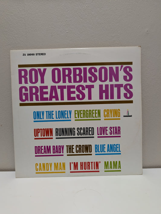 Roy Orbison's Greatest Hits LP