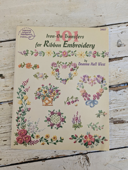 Iron on transfer ribbon embroidery