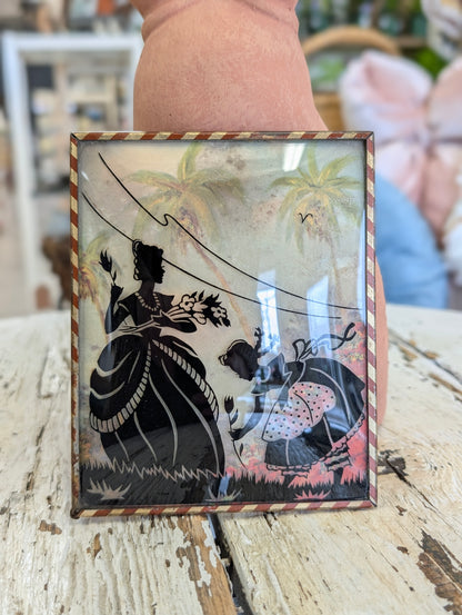 Silhouette paintings