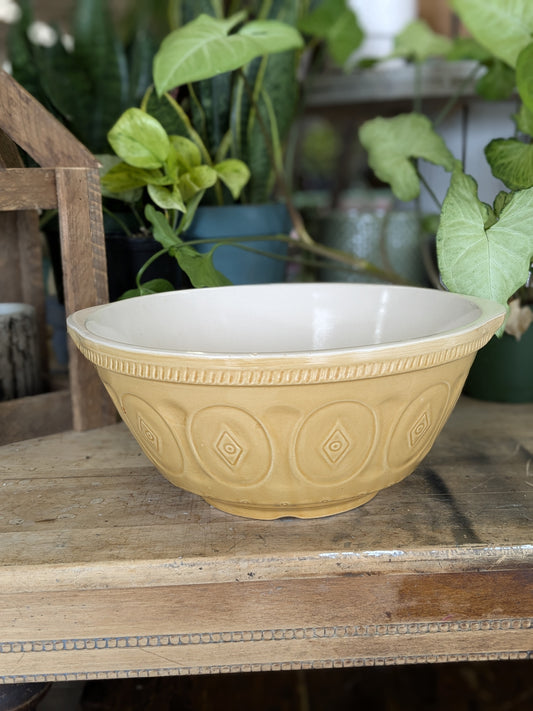 Vintage tilt mixing bowl