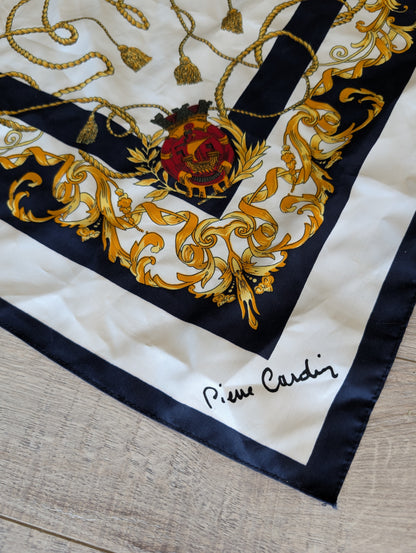 Authentic Pierre Cardin silk scarf
