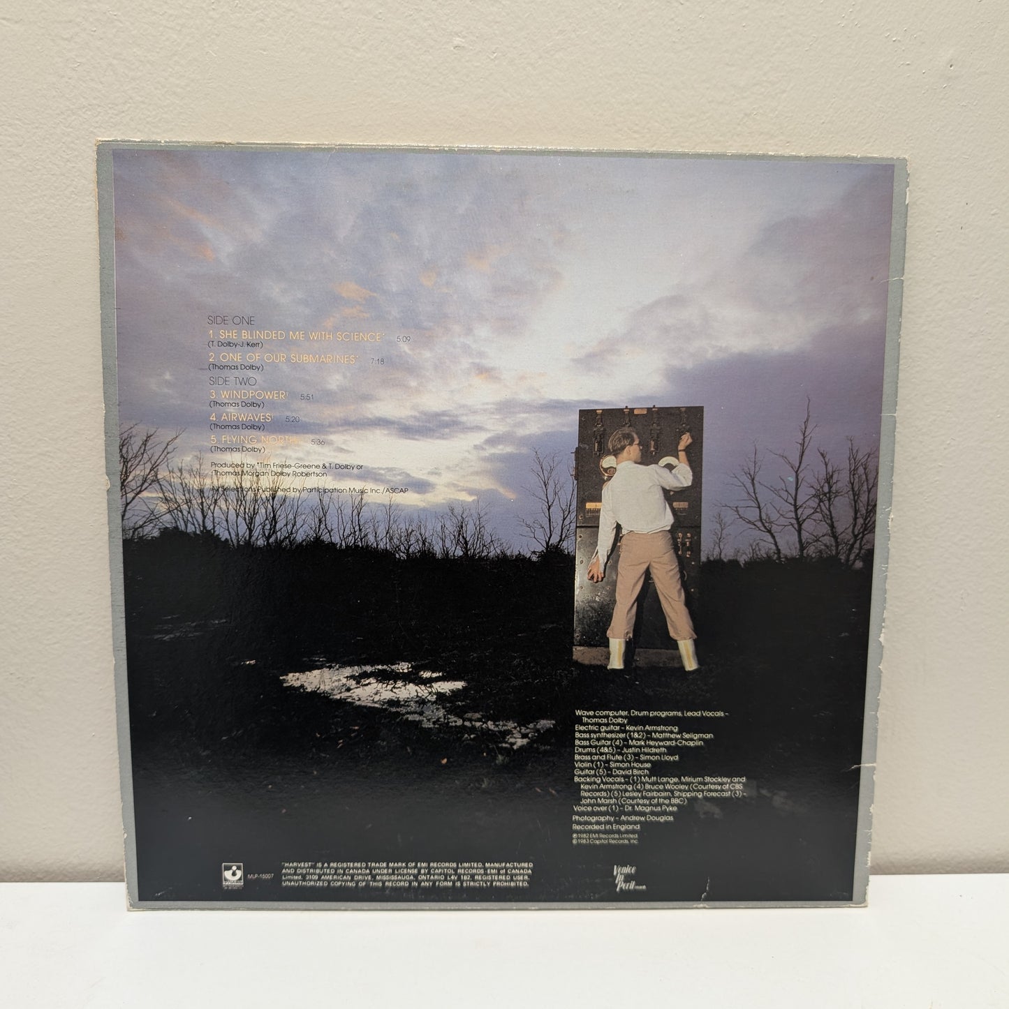 Thomas Dolby Blinded By Science LP