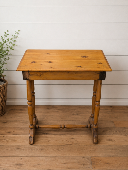 Pine side table rectangle