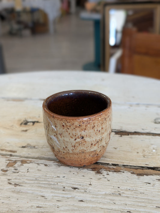 Small pottery pot
