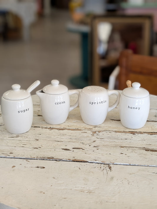 Pottery Barn Coffee Set