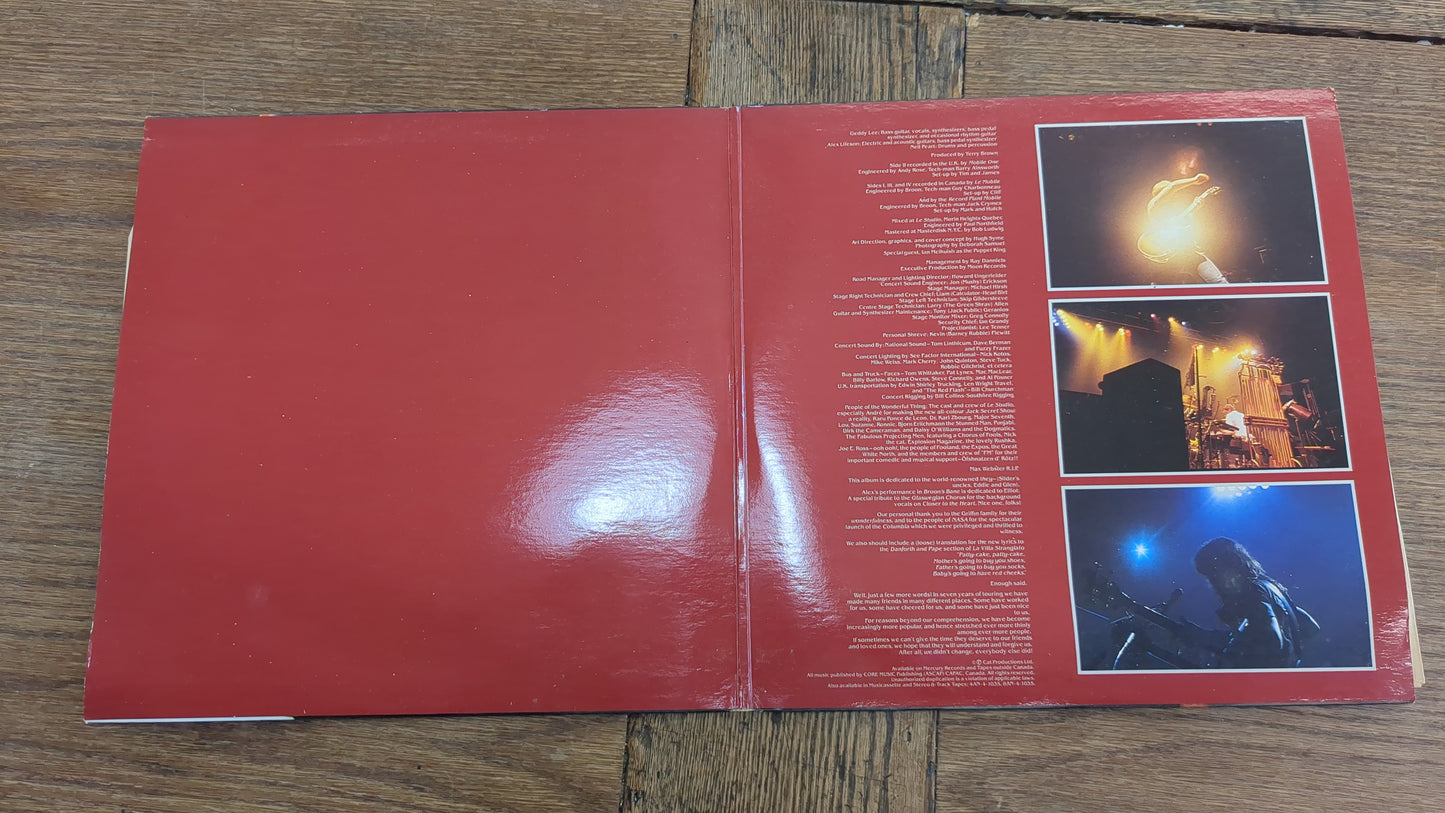 Rush Exit Stage Left LP