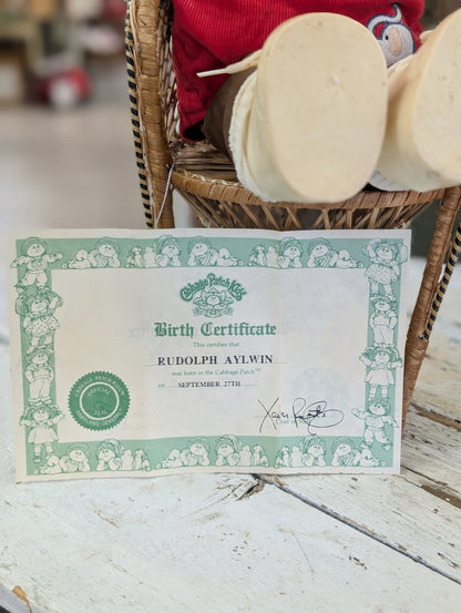 Rudolph alywin Cabbage Patch Kid