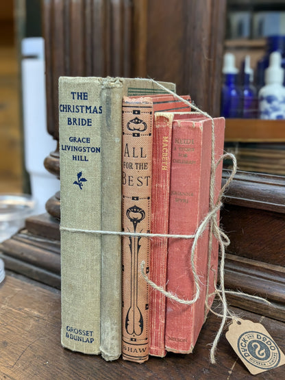 Antique bookstack