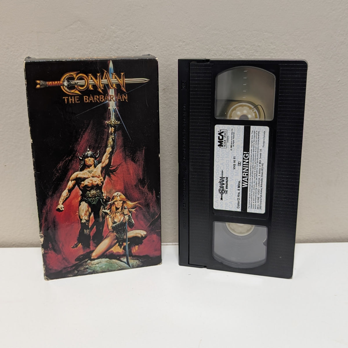 Conan The Barbarian VHS