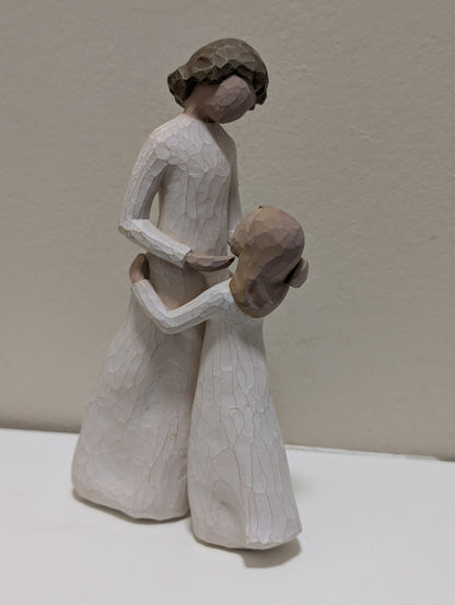 Willow Tree Mother and Daughter Figurine 2000 Retired 8”tall
