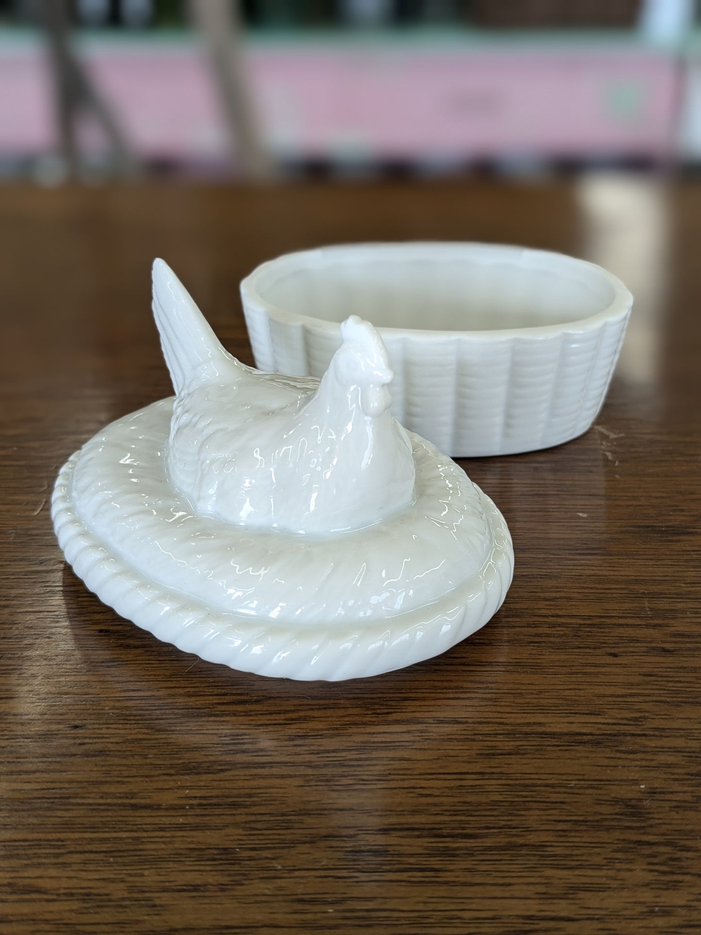 Chicken butter dish small