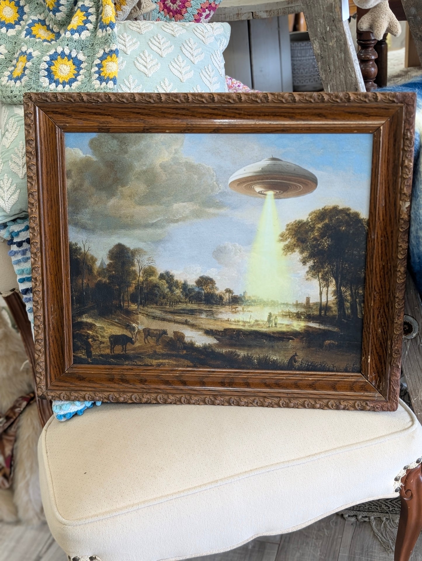 Alien framed print 16x20