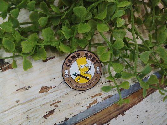 Camp Bart Pin