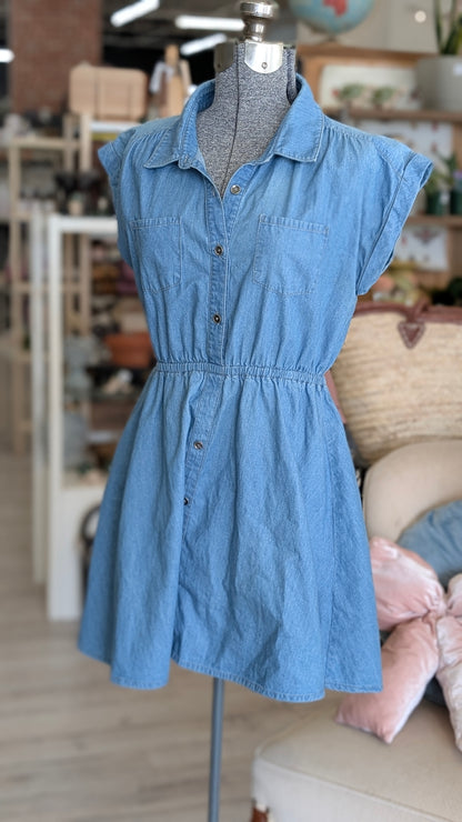 Jean dress small