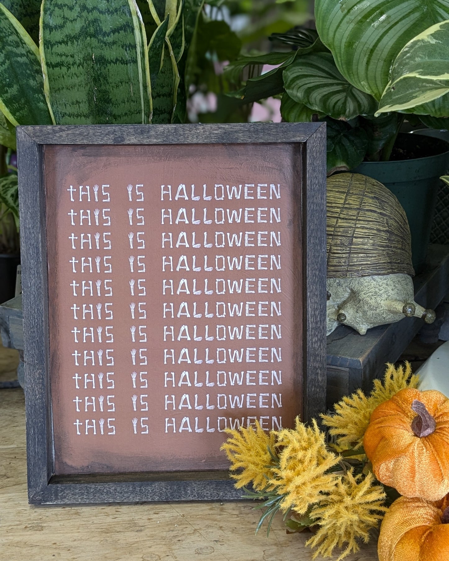 This is Halloween sign