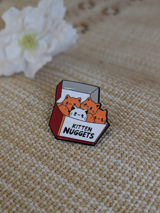 Kitten nuggets pin