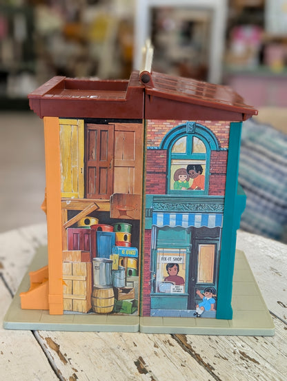 Vintage Fisher-Price Hooper's Store playset from Sesame Street