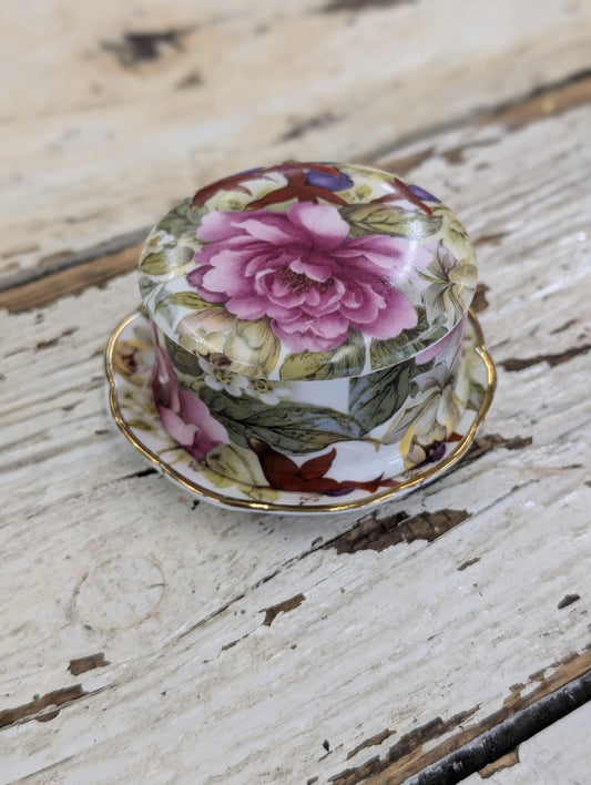 Trinket container and dish