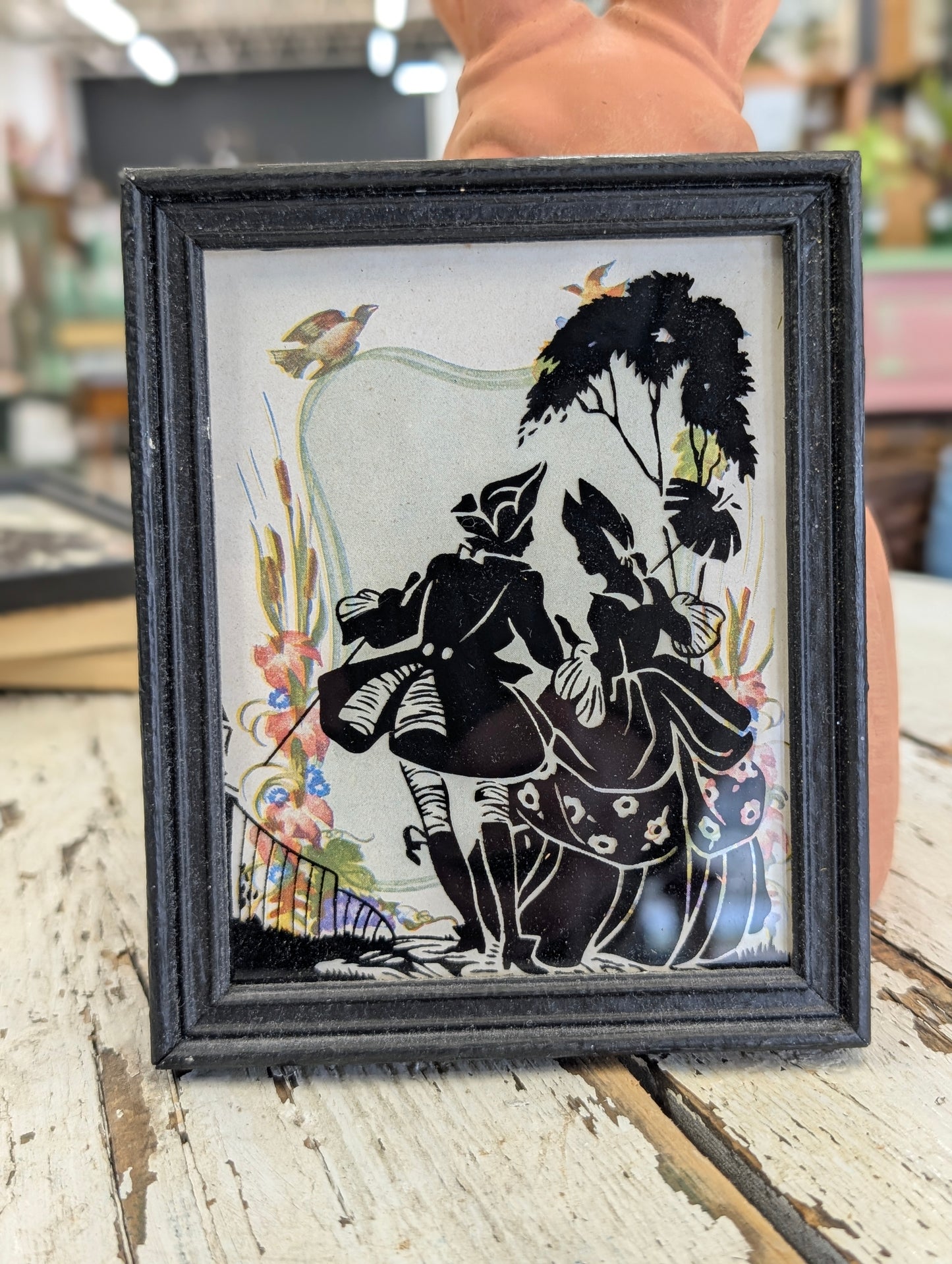 Silhouette paintings