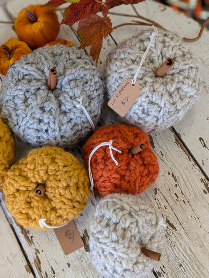 Crochet pumpkin