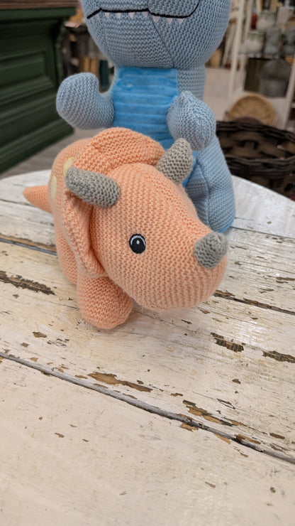 Stuffed Dino Rattle