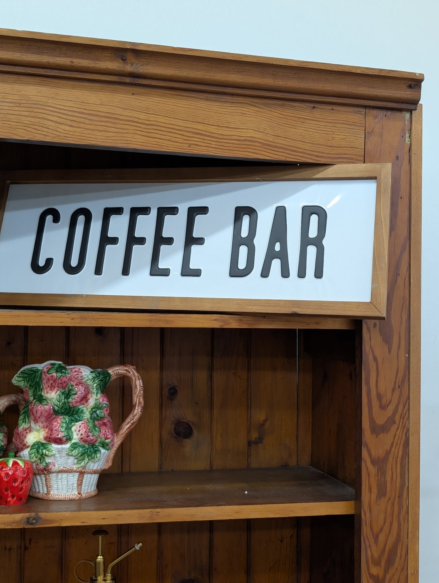 Coffee bar sign