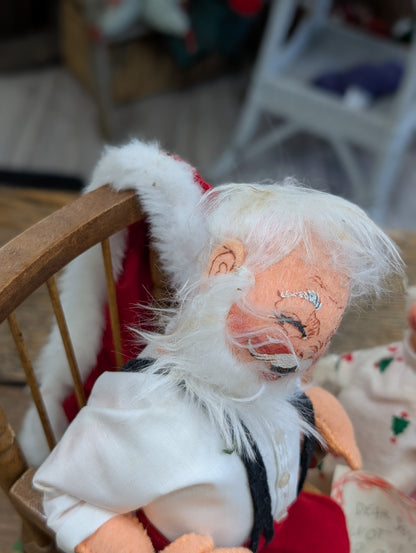 Annalee Santa with child