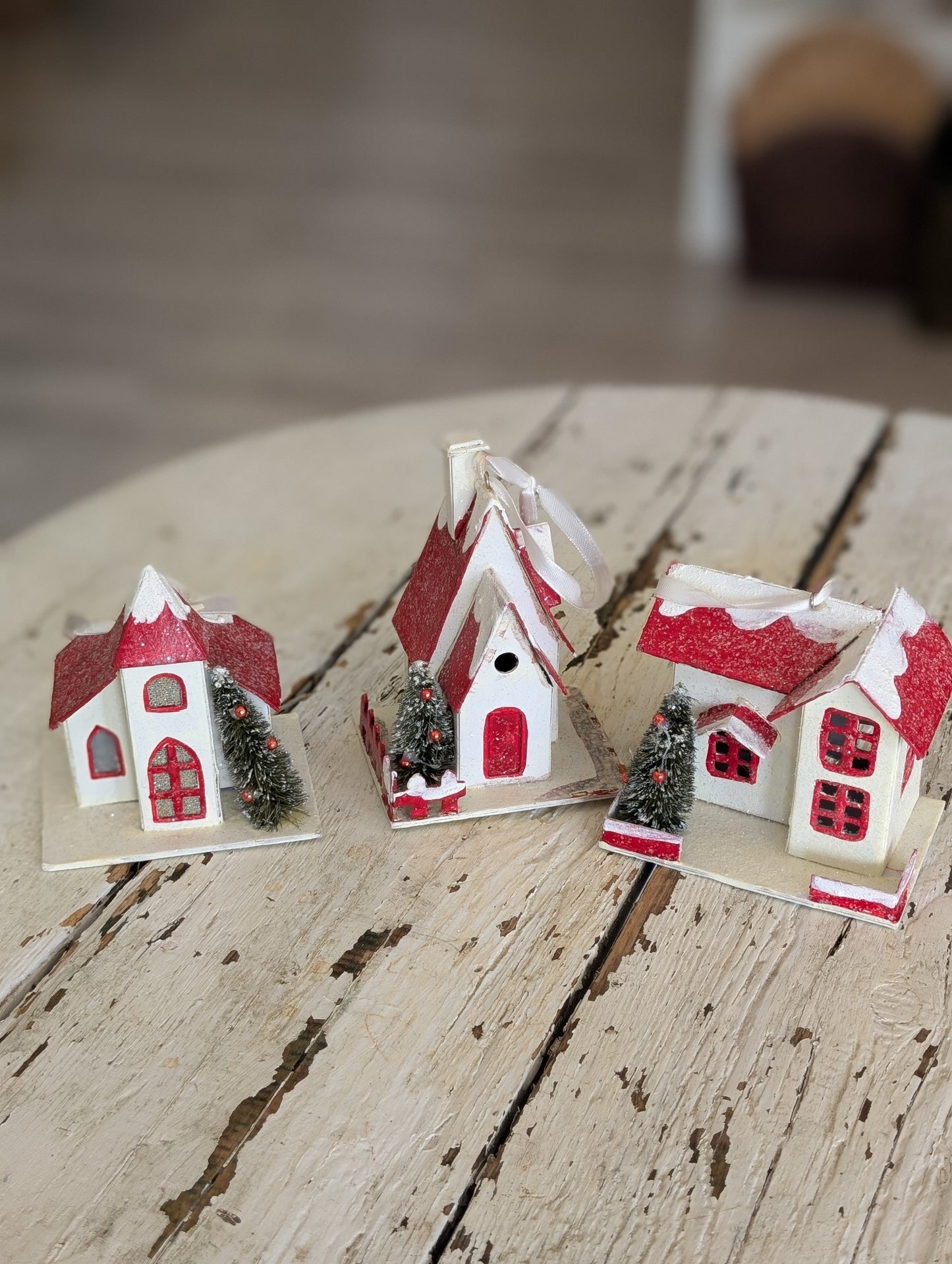 Vintage Christmas house