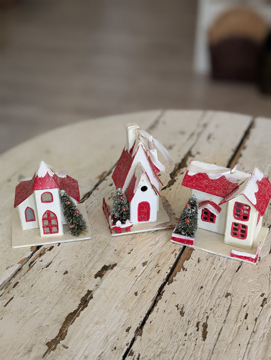 Vintage Christmas house