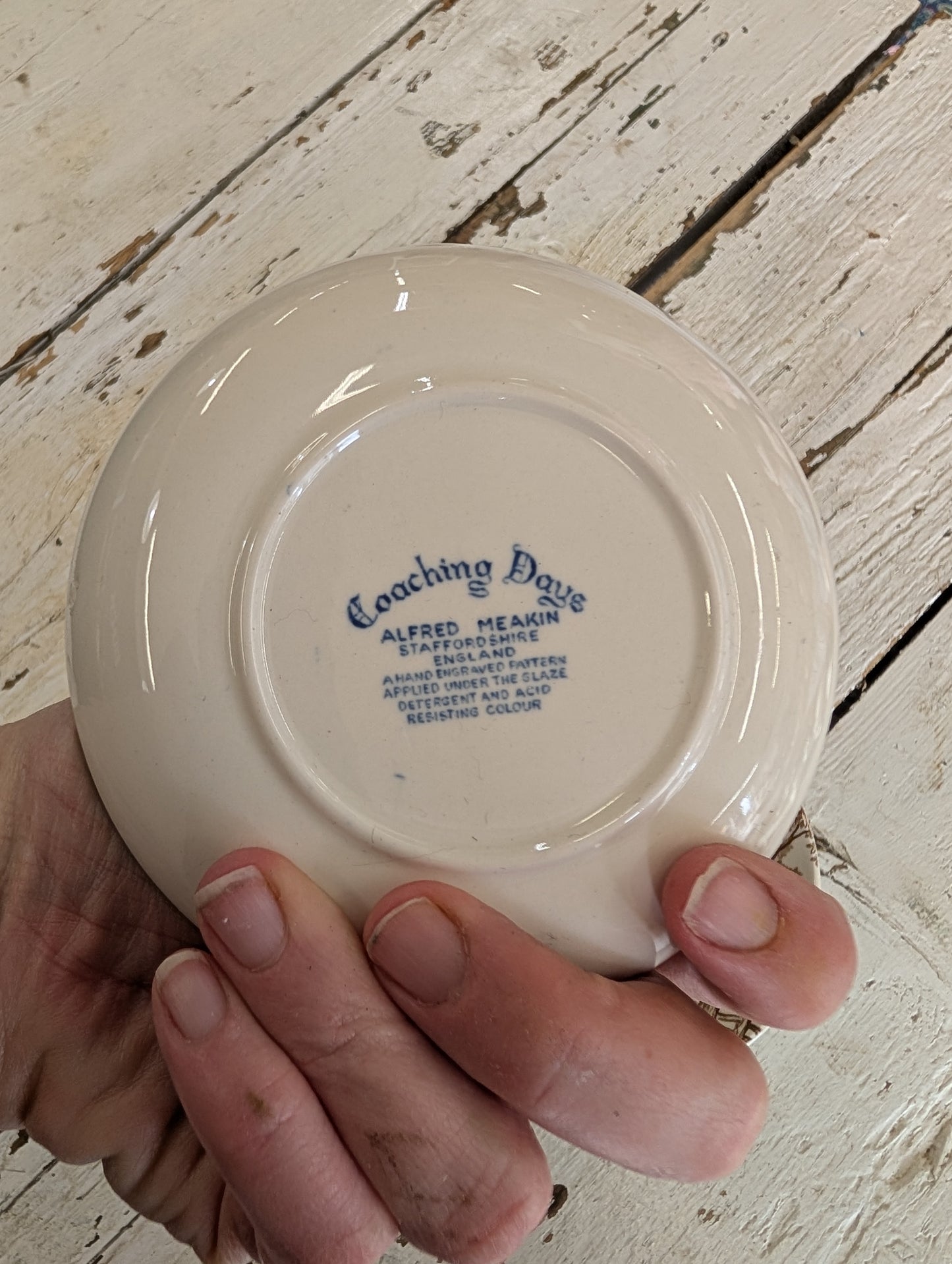 Vintage meakin butter pat